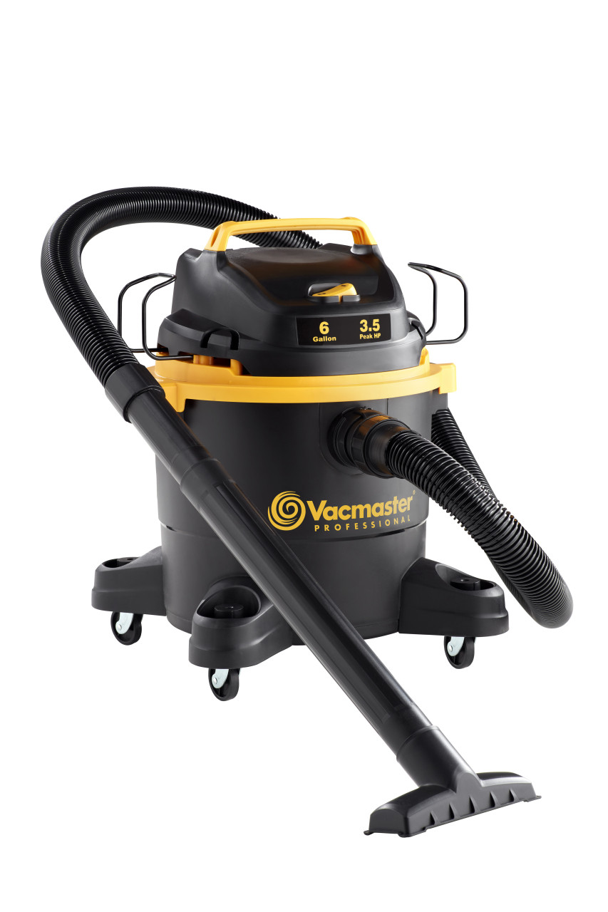 6-Gallon* 3.5 Peak HP† Wet/Dry Vacuum VJF608PF 0201 Vacmaster