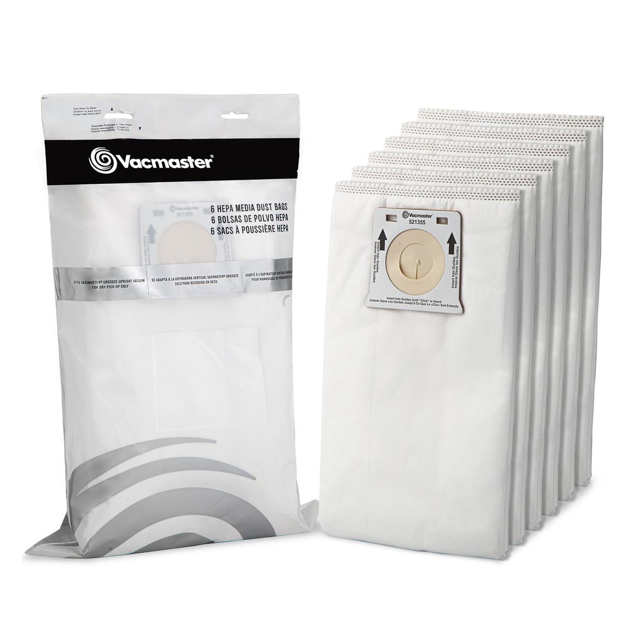 Vacmaster Captura™ Replacement HEPA Bags – Pack of