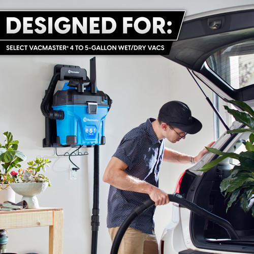 4-Gallon* 5 Peak HP† Household Wet/Dry Vacuum VF408 - Vacmaster