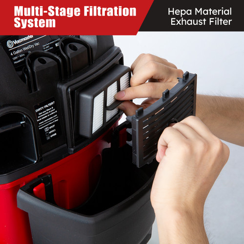 Multi-stage filtration