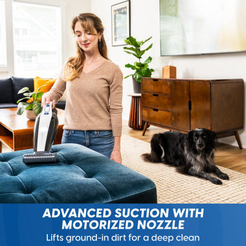 Vacmaster 14.8V Cordless Handheld Vacuum with Motorized Nozzle - DHVB1401