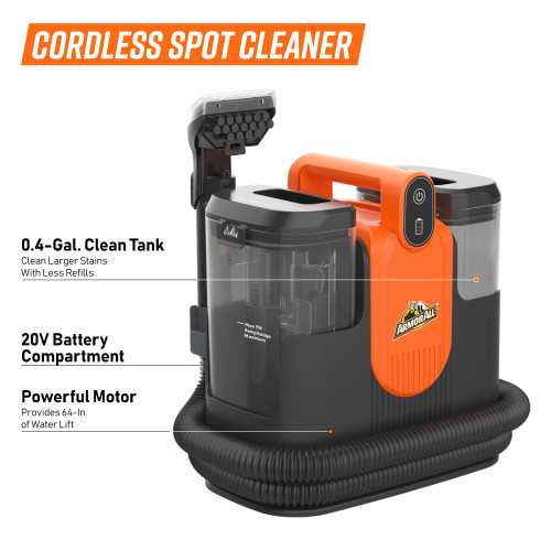 Armor All 20V Cordless Spot Cleaner, DSCC2001 0901