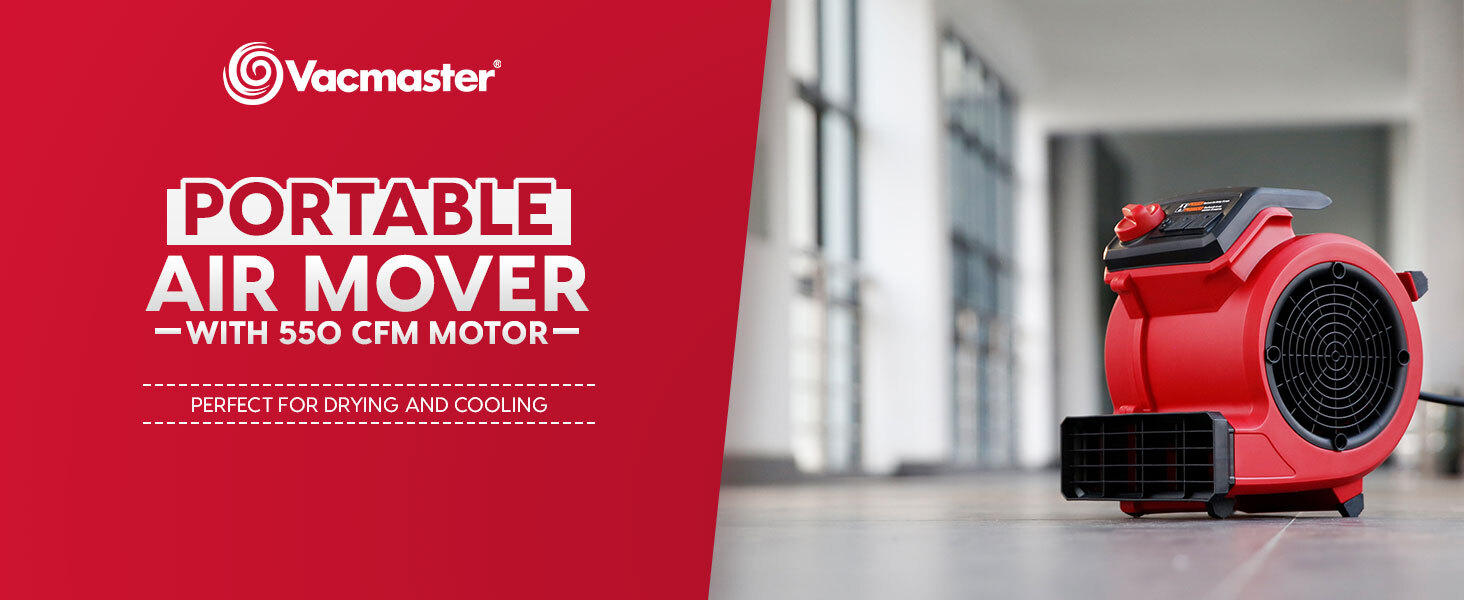 Vacmaster Portable Air Mover – AM201 1101