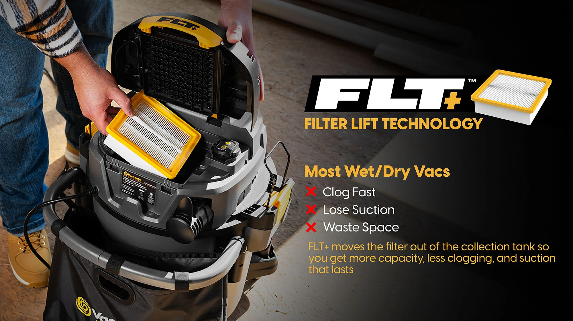 Filter Lift Technology