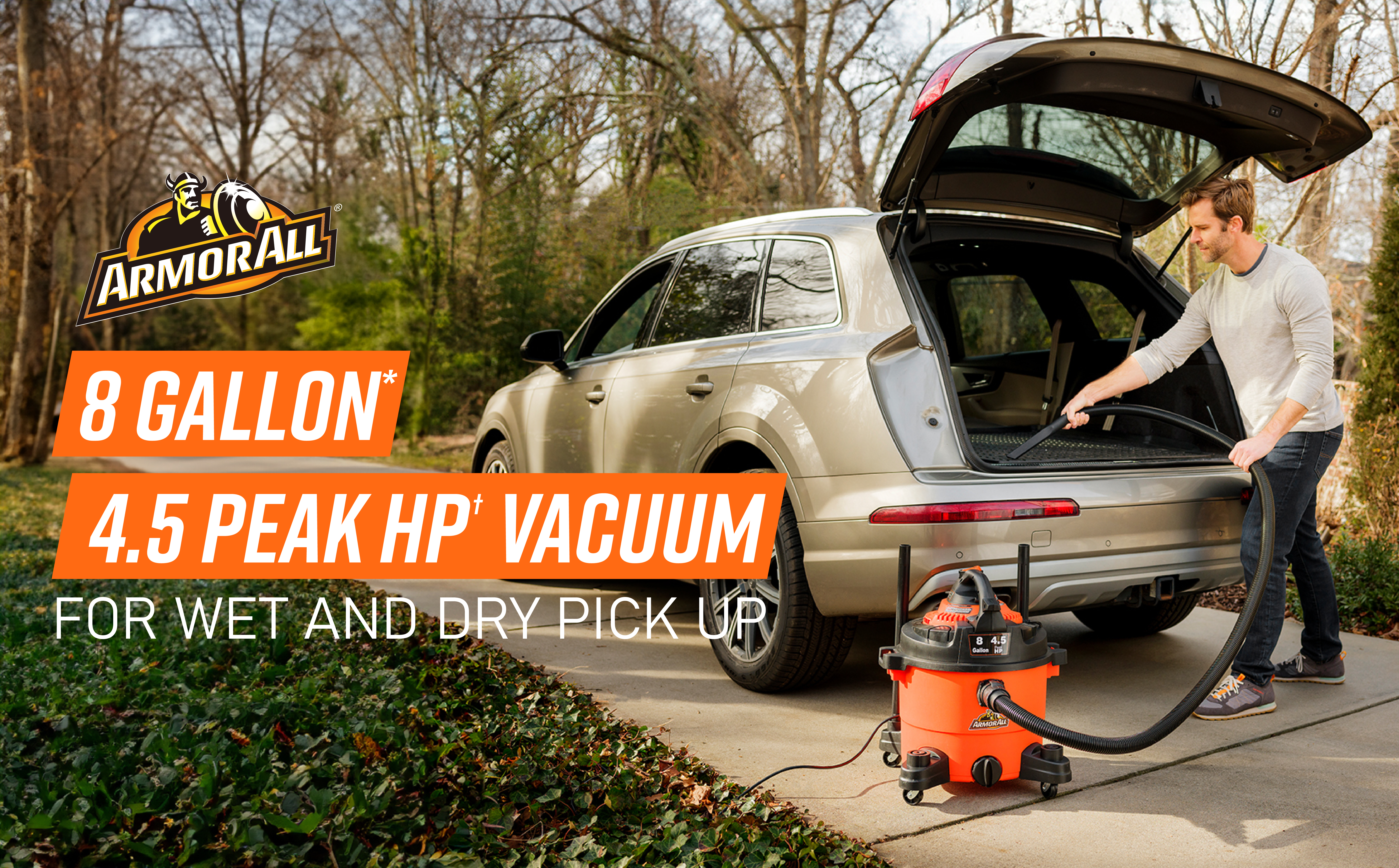 Armor All® VBV809PF 0901 8-Gallon 4.5 Peak HP Wet/Dry Car