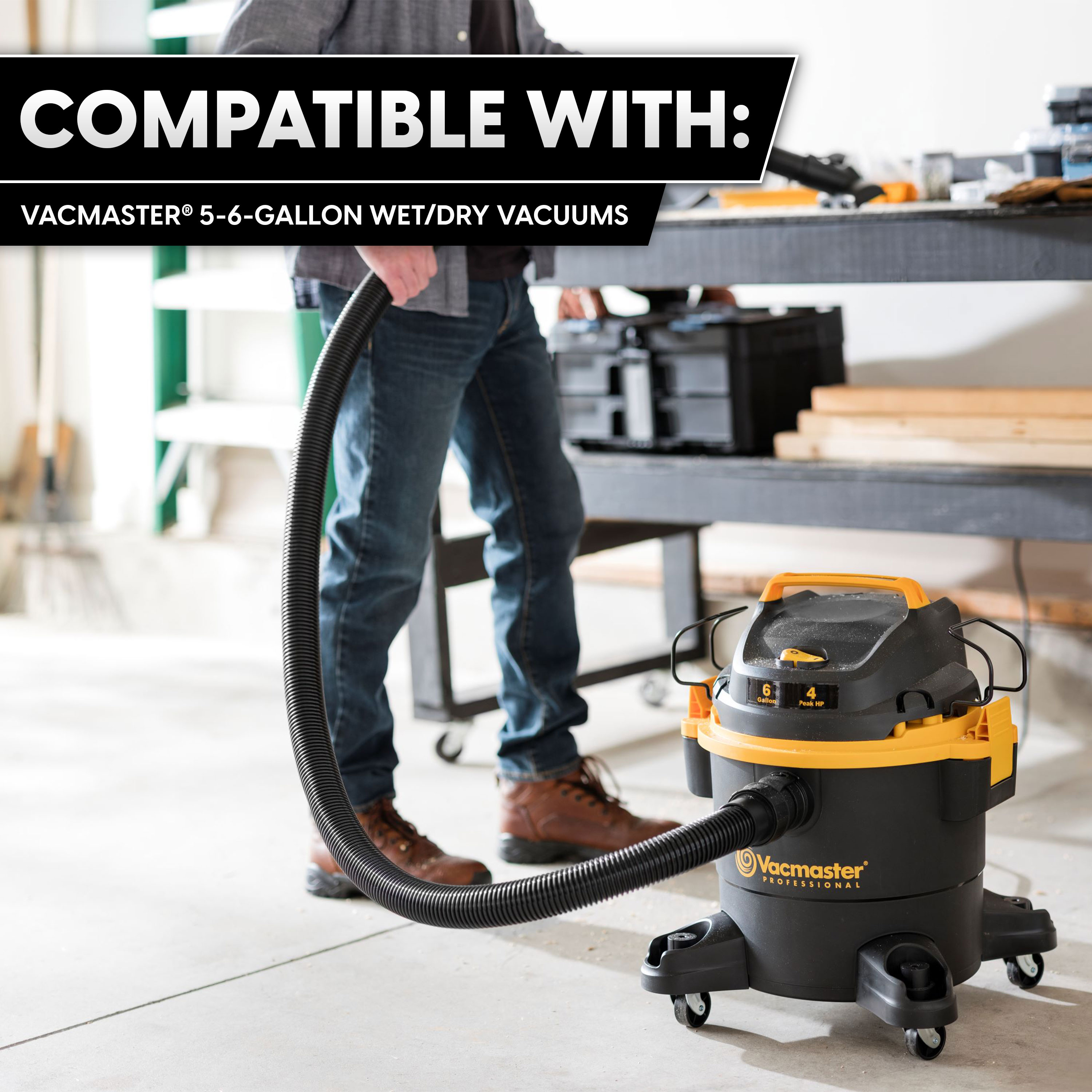 Vacmaster VDBS 5-6 Gallon Dust Filter Bags Pack