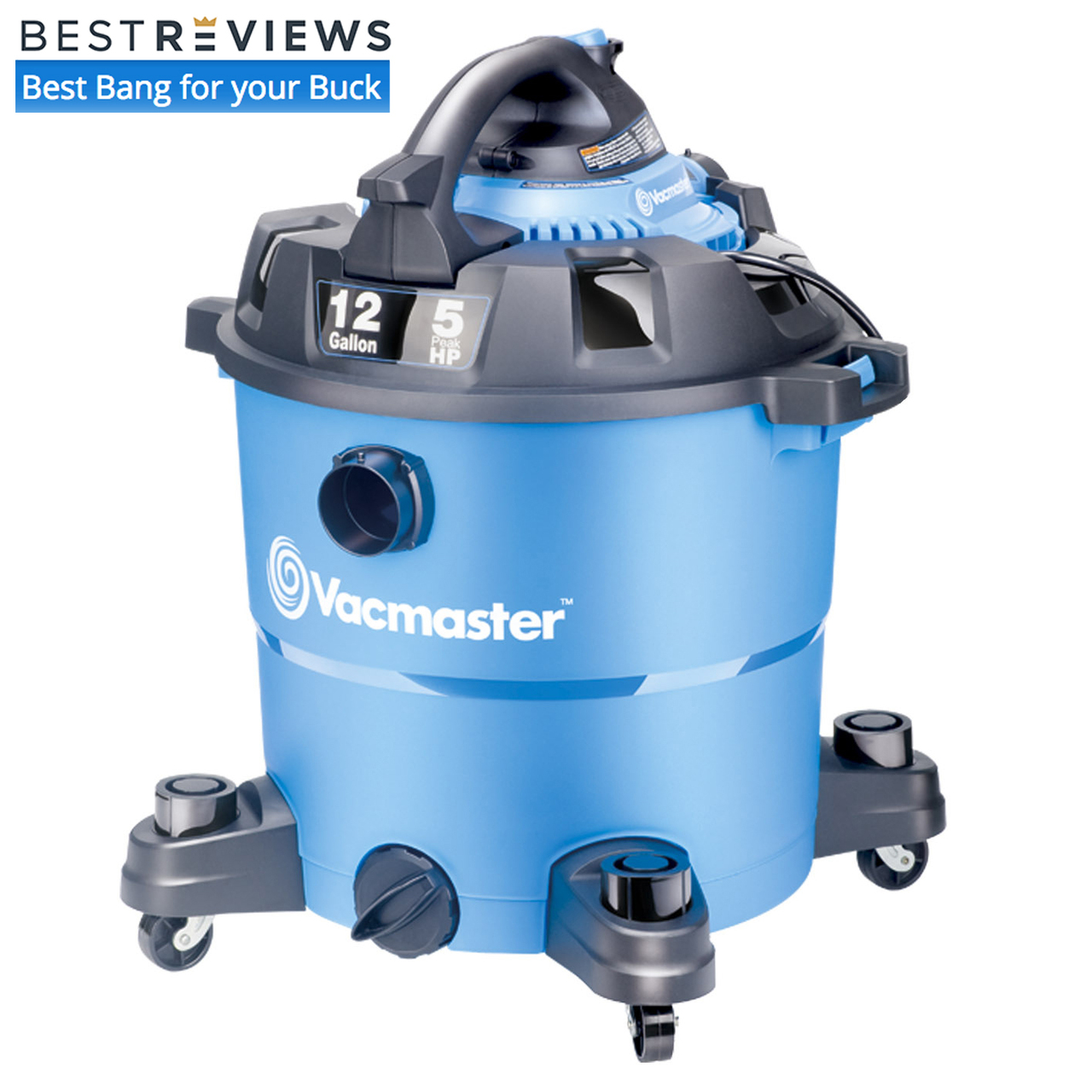 12 Gallon Wet/Dry Vac With Detachable Blower
