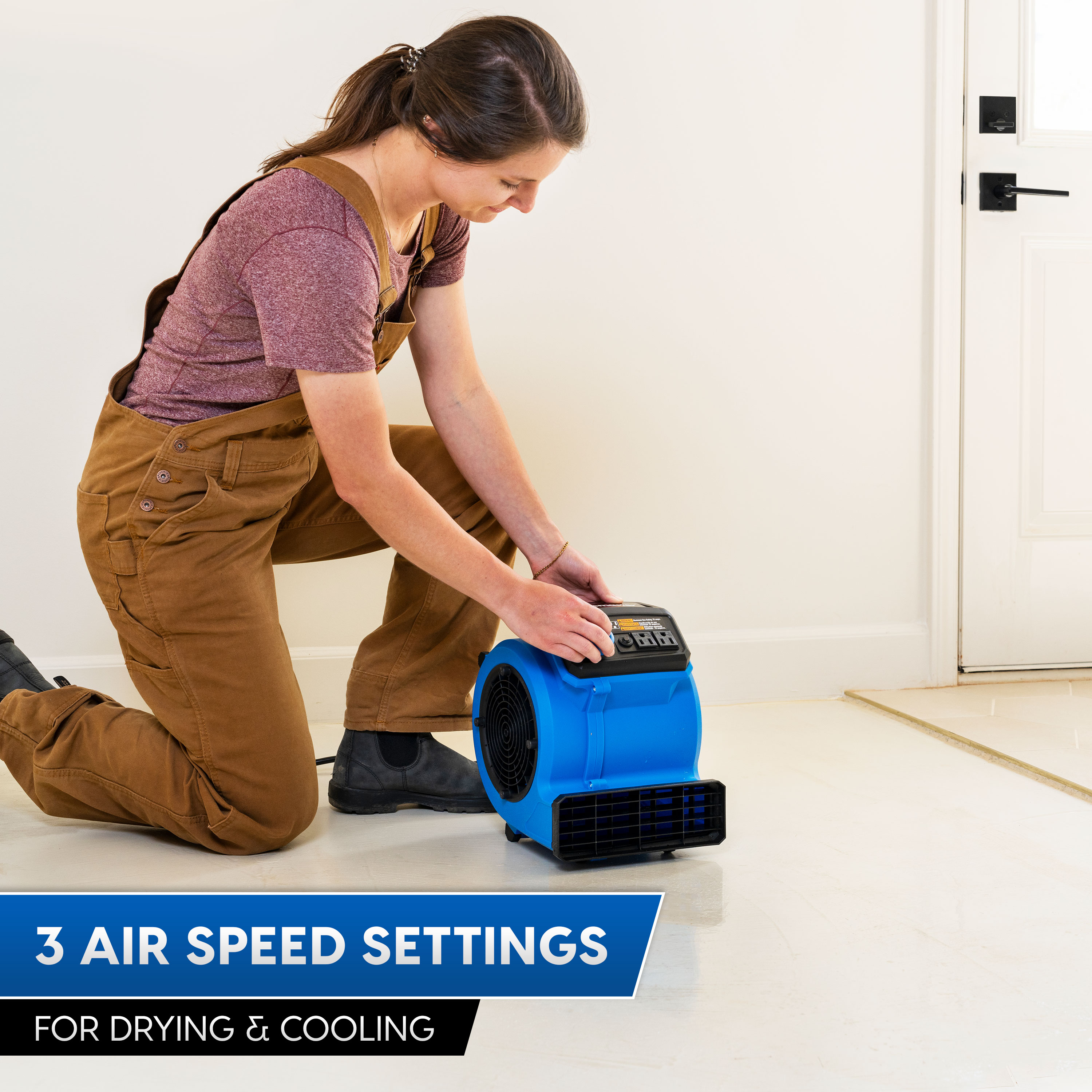 550 CFM Portable Air Mover AM201 0101 - Vacmaster