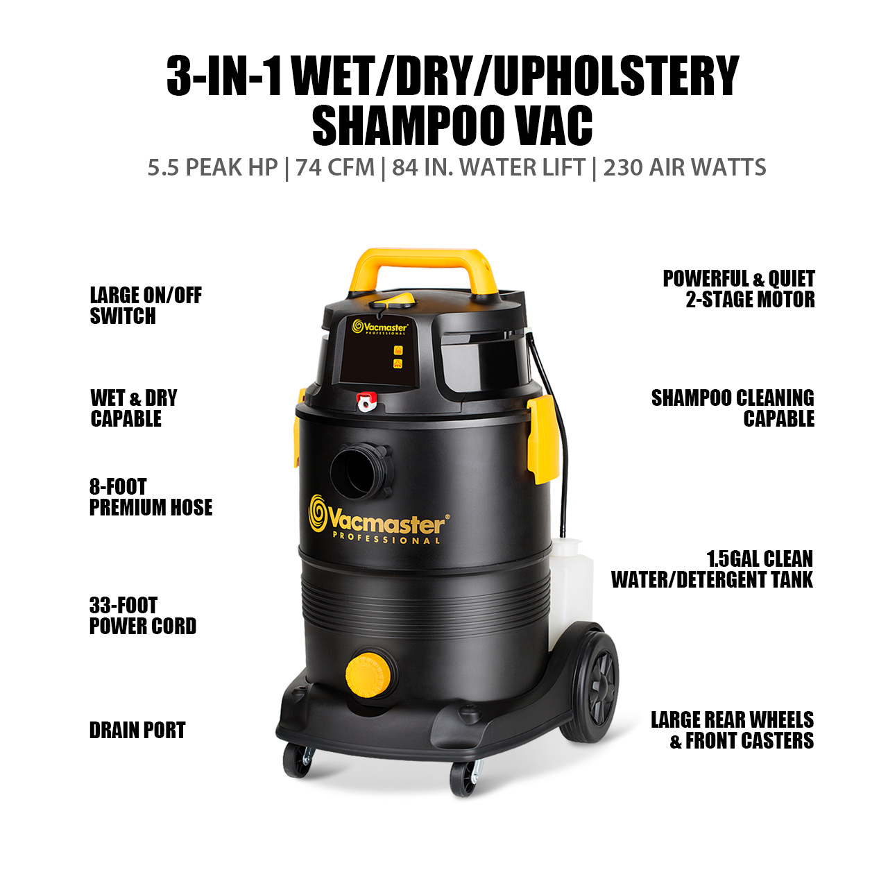 Shop-Vac 5-Piece Cleaning Kit in the Shop Vacuum Attachments department at