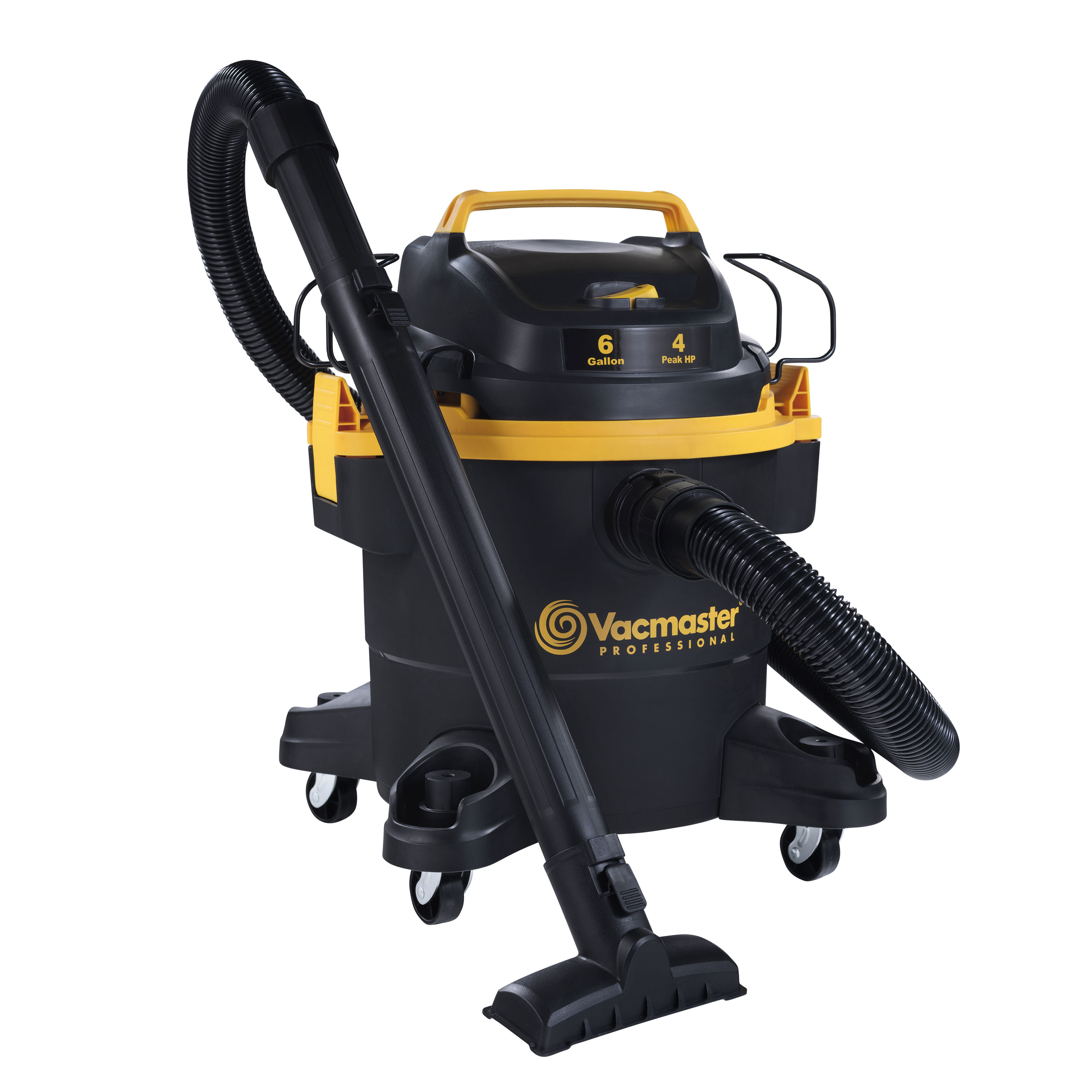 6 Gallon, 4 Peak HP Wet/Dry Vacuum