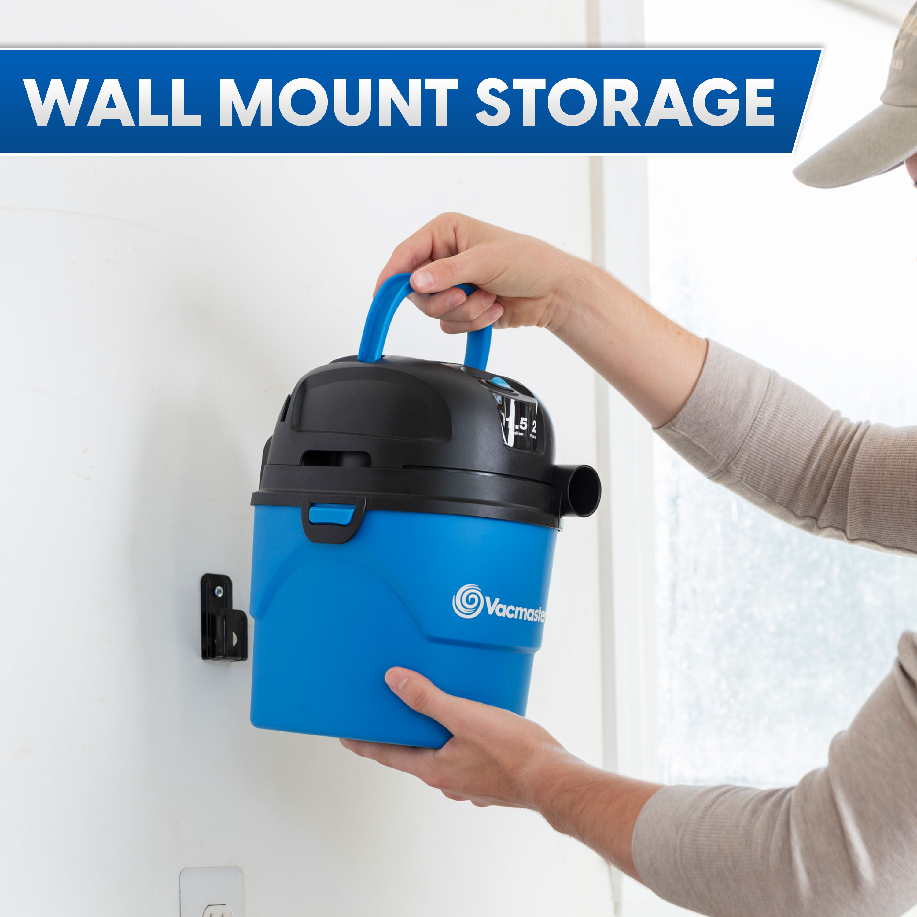Aspiratore Liquidi E Solidi Workshop Wet/Dry WS0501WM – Portatile, Da Parete, 120V – Per Auto E Officina - 2