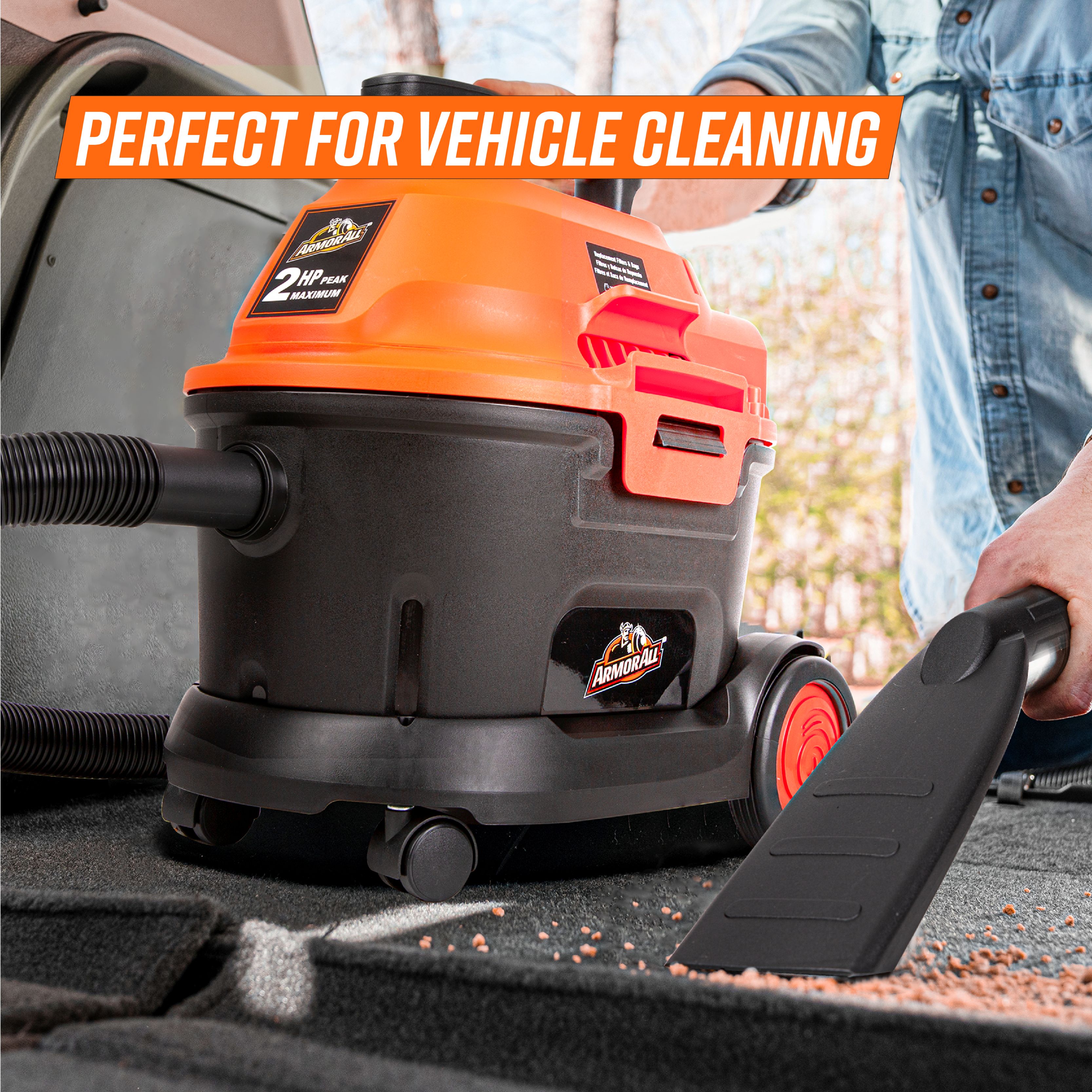 Armor All 2.5-Gallon* 2 Peak HP† Wet/Dry Vac