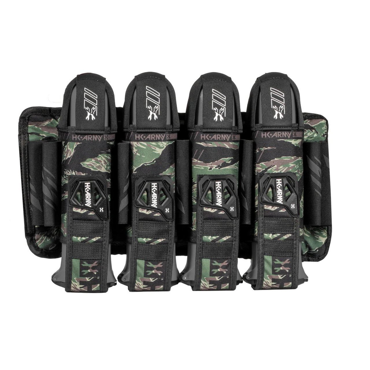 HK Army 4 + 3 + 4 Eject Paintball Pod Pack Harness - Tiger Stripe