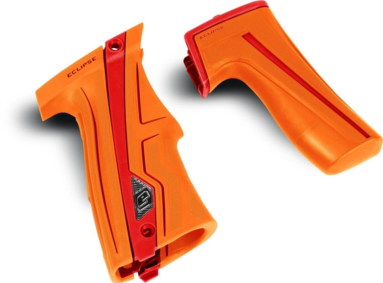 Planet Eclipse CS1 Grip Kit for Paintball Marker - Orange Grips