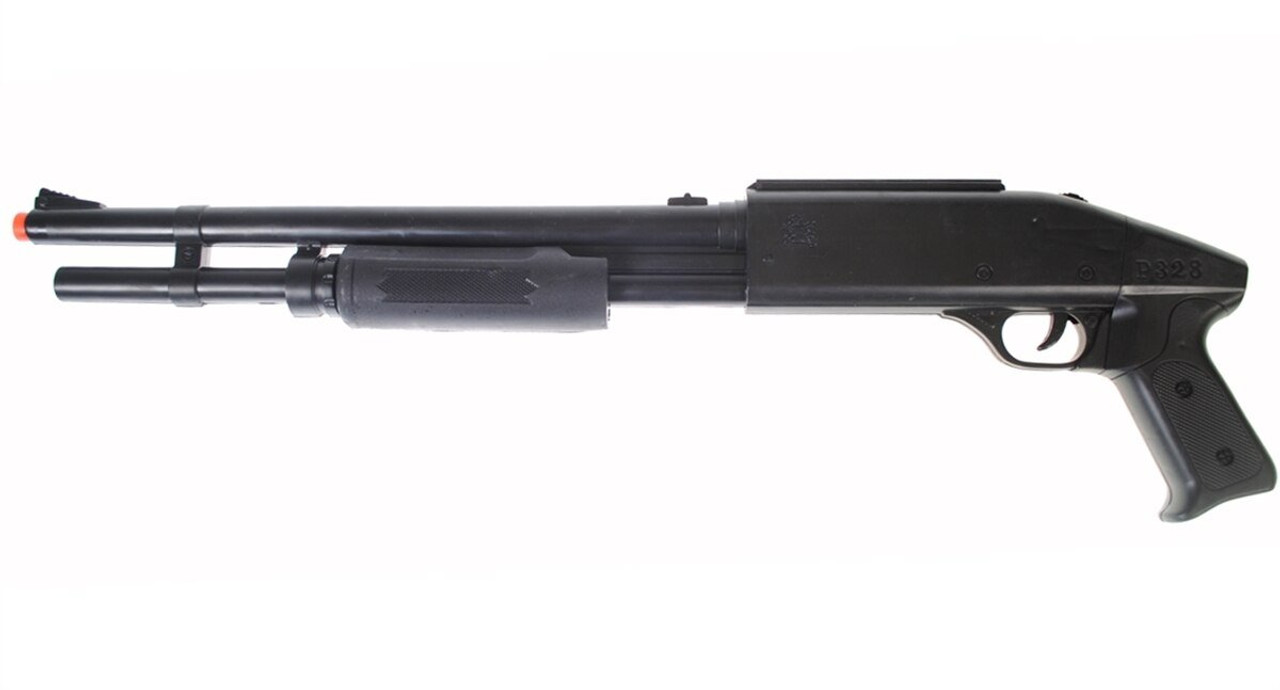 DOA P328 Airsoft Shotgun Pump Rifle with High Velocity 250 FPS