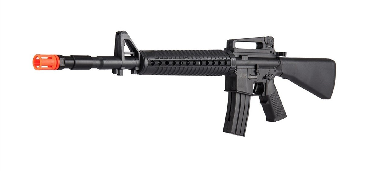 24 Inch - 3/4 Scale - New UK Arms M16 Full Stock - Spring Airsoft Gun Rifle  - P2336