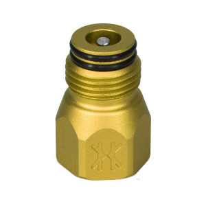 HK Army Tank Regulator Extender for Paintball Markers - Gold HK Army Tank Regulator Extender for Paintball Markers - Gold