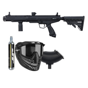 Tippmann Stormer Tactical Powerpack Paintball Marker .68 Caliber Gun - Black on Black Tippmann Stormer Tactical Powerpack Paintball Marker .68 Caliber Gun - Black on Black