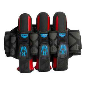 HK Army Magtek Paintball Harness Pod Pack - 3 + 2 + 4 - Black / Blue HK Army Magtek Paintball Harness Pod Pack - 3 + 2 + 4 - Black / Blue