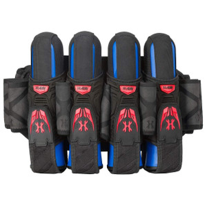 HK Army Magtek Paintball Harness Pod Pack - 4 + 3 + 4 - Black / Red HK Army Magtek Paintball Harness Pod Pack - 4 + 3 + 4 - Black / Red