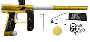 Empire Axe 2.0 Paintball Gun .68 Caliber Marker - Dust Gold Dust Silver Empire Axe 2.0 Paintball Gun .68 Caliber Marker - Dust Gold Dust Silver