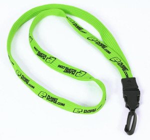 Planet Eclipse Comfort Lanyard for Paintball Event ID - Green and Black