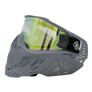 HK Army HSTL Skull Goggle Paintball Mask Grey Ghost w/ Gold Thermal Lens HK Army HSTL Skull Goggle Paintball Mask Grey Ghost w/ Gold Thermal Lens