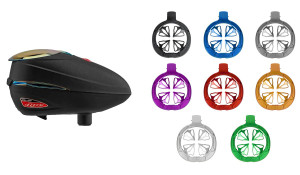 Dye R2 Electronic Paintball Hopper Loader Fire w/ Choice of HK Army Speedfeed