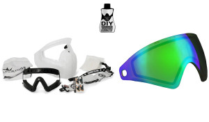 Bunkerkings CMD Paintball Mask Goggle - DIY Color Kit - Clear w/ HD Acid Lens Bunkerkings CMD Paintball Mask Goggle - DIY Color Kit - Clear w/ HD Acid Lens