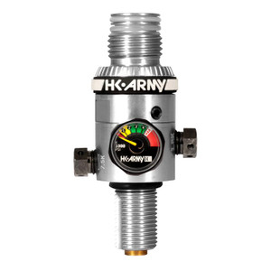 HK Army HP8 HPA Standard Output Paintball Air Tank Regulator - Silver