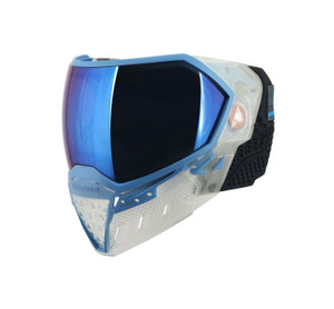 Empire EVS Paintball Mask - Crystal SE - Clear/Blue - Blue Mirror Lens Empire EVS Paintball Mask - Crystal SE - Clear/Blue - Blue Mirror Lens