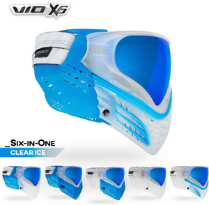 Virtue VIO X6 Thermal Paintball Goggles / Masks - Clear Ice Virtue VIO X6 Thermal Paintball Goggles / Masks - Clear Ice