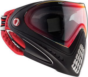 Dye i4 Thermal Paintball Goggle Mask - Dirty Bird - Red /Black Dye i4 Thermal Paintball Goggle Mask - Dirty Bird - Red /Black