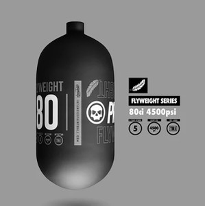 PRO DNA™ FLYWEIGHT TANK 80CI - MATTE BLACK / GREY - BOTTLE ONLY