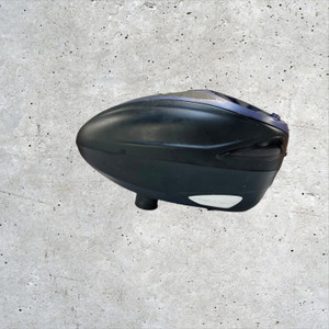 Used Dye Rotor Paintball Hopper w/ Speedfeed - Black/Blue