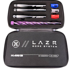 Used HK LAZR Paintball Barrel Kit - Autococker Threaded - Purple/Black