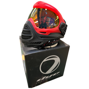 Used Dye AXIS Paintball Mask - Event Inventory - Red Bronze Fire