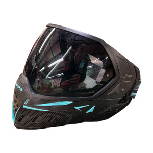 Used Empire EVS Paintball Mask w/ 2 Lenses - Event Inventory - Black/Teal