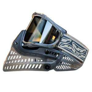 JT Spectra Proflex SE Mask - ICE STRATUS w/ Magnetic Chin Strap + Chrome Lens