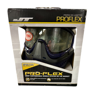 JT Spectra Proflex Paintball Mask w/ Clear Lens - L.E. Ice Series Blue
