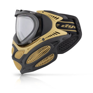 Dye i3 Pro Goggle Mask System - Black Gold