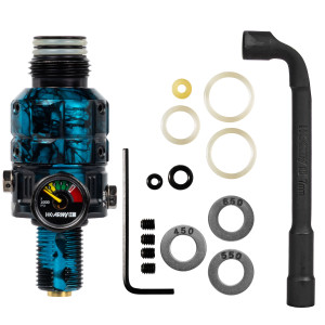 HK ARMY Turbine Pro HPA Regulator - Adjustable & Rotational - Marble Blue