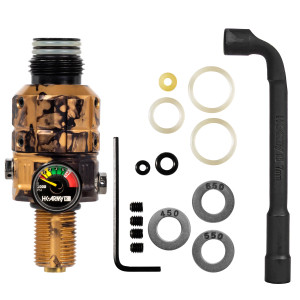 HK ARMY Turbine Pro HPA Regulator - Adjustable & Rotational - Marble Gold