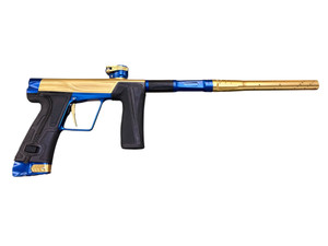 Used Planet Eclipse R5 Paintball Marker w/ Case - Gold/Blue