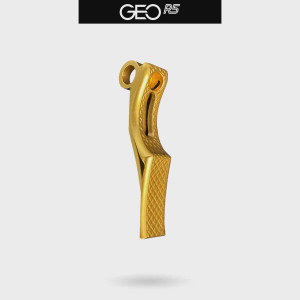 Infamous GEO R5 HAPTIC Deuce Trigger - TYPE R (FITS GEO R5, CS3, CS2) - Gold