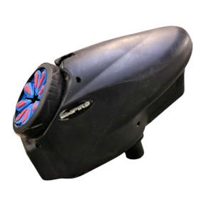 Used Empire Halo Too Paintball Hopper w/ HK Speedfeed