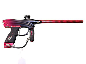 Used Dye DM8 Paintball Marker w/ TMG Soft Case - Black/Red Fade