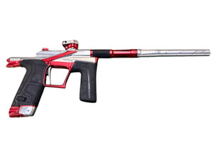 Used Planet Eclipse LV2 Paintball Marker w / Case - Silver/Red