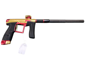 Used Planet Eclipse Geo IV Paintball Marker w/ Case - Gold/Red