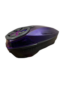 Used Virtue Spire 5 Paintball Hopper w/ Speedfeed - Purple/Black